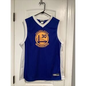 Stephen Curry #30 Golden State Warriors NBA Adidas Jersey Mens Size XL Mesh